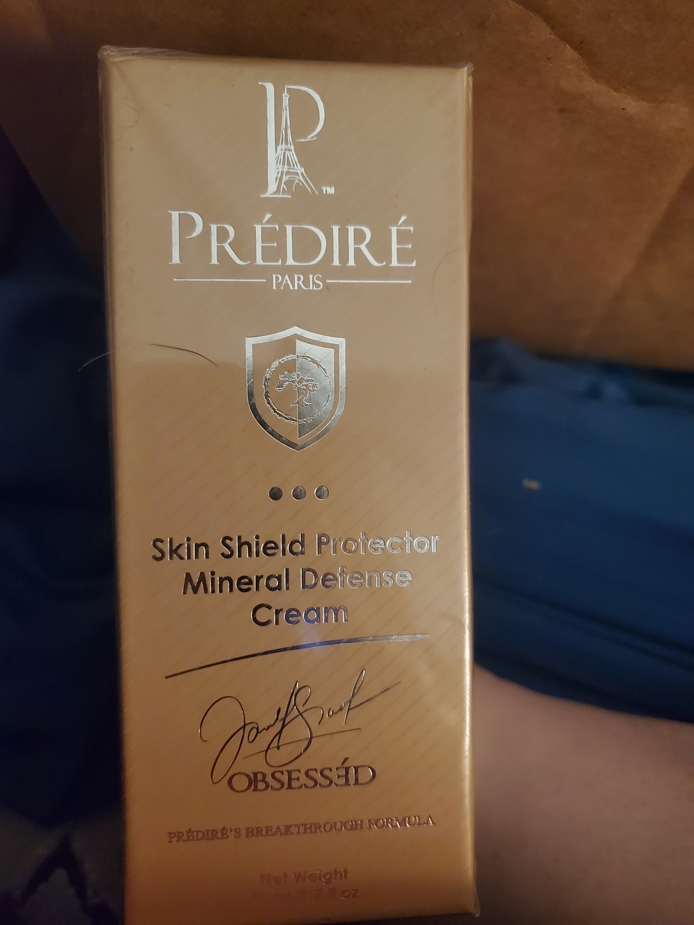 Prédiré Skin Shield Protector Mineral Defense Cream — Gold